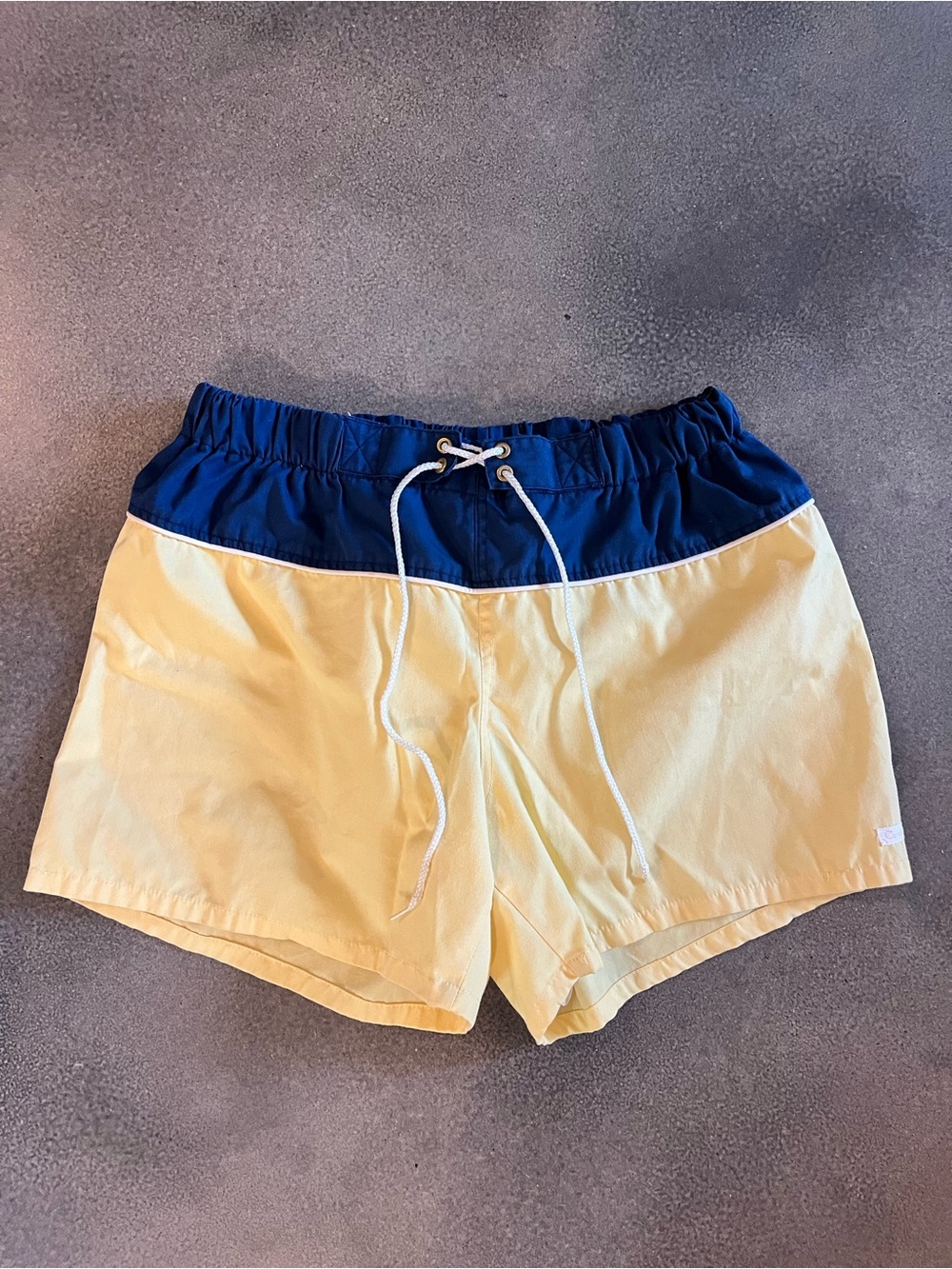 Christian Dior Vintage Colorblock Swim Trucks Size XL